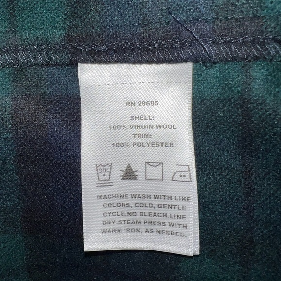 Pendleton 100% virgin wool tartan robe men and or women - Picture 3 of 4